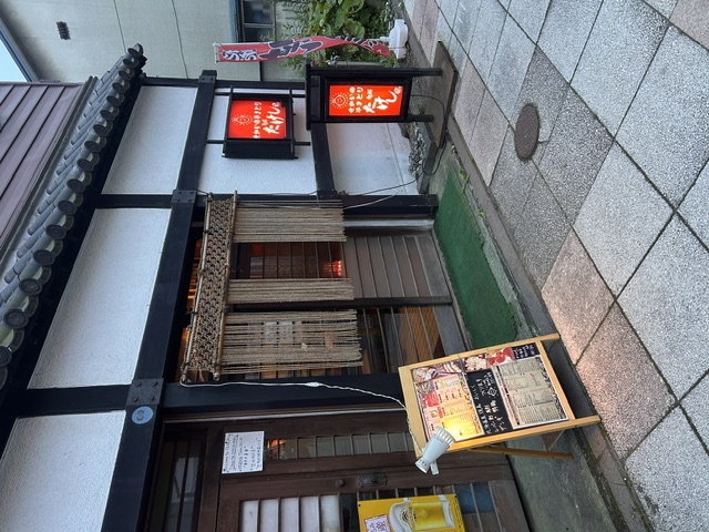 たけし店舗前